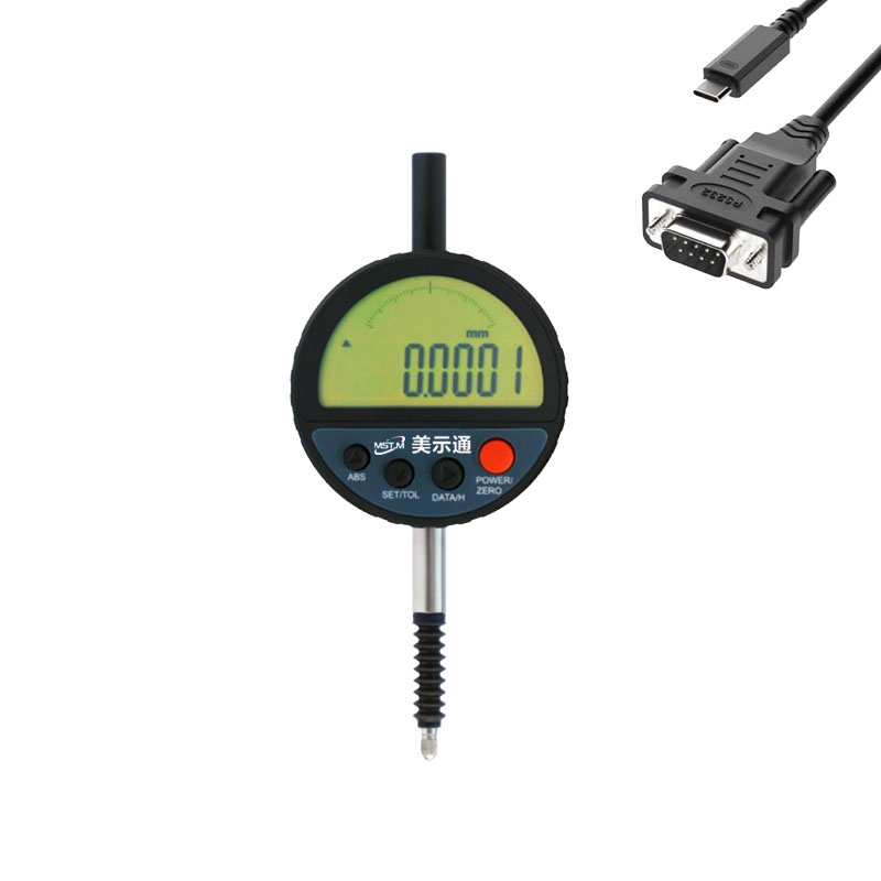 RS232通信数显万分表MST-1127-01R2 0-12.7mm 分辨率0.0001mm