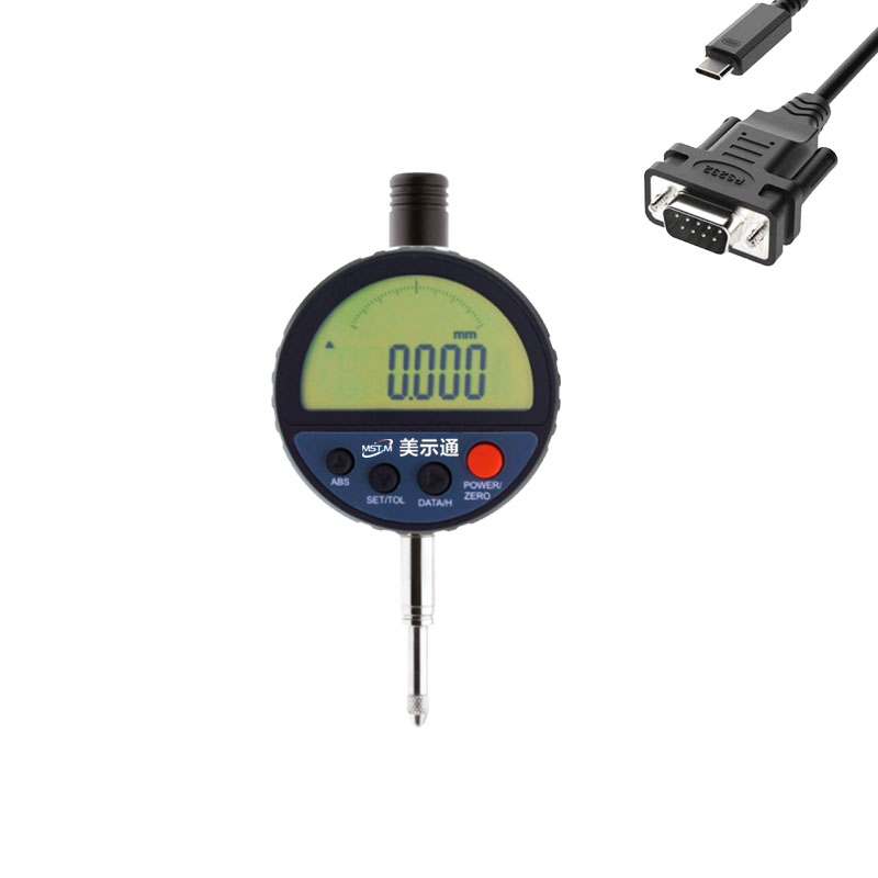 RS232通信数显千分表MST-1127-10R2 0-12.7mm 分辨率0.001mm