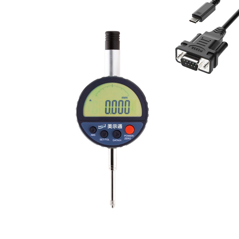 RS232通信数显千分表MST-1254-10R2 0-25.4mm 分辨率0.001mm